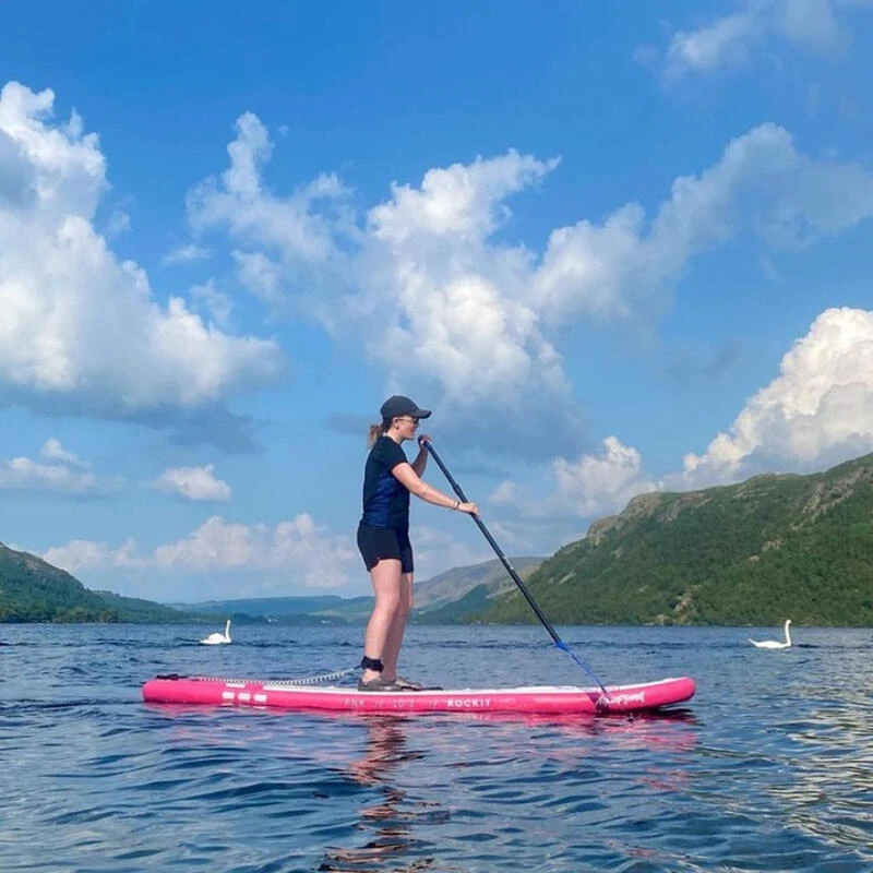 AQUAPLANET Kit De Planche à Pagaie Gonflable Pour Kayak - Rockit, Rose – Image 5