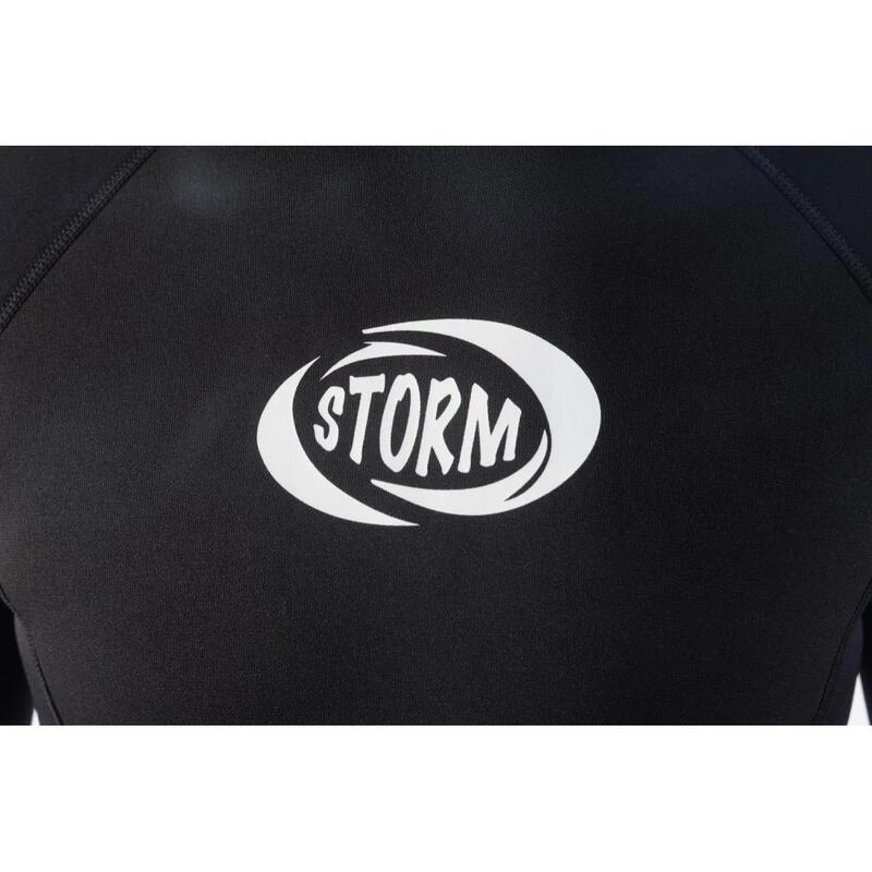 Storm Combinaison De Surf - Shorty 2mm - Back Zip - Black – Image 3