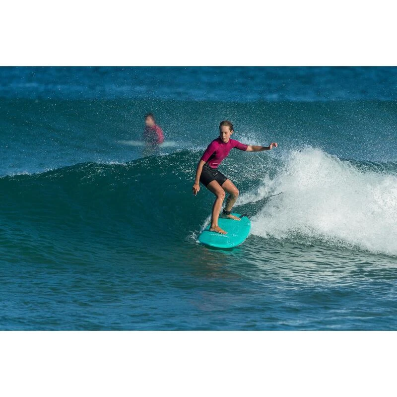 Tribord Combinaison Surf Shorty 100 Néoprène Enfant Violet – Image 2