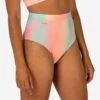 Culotte Taille Haute Femme ROSA BLUR PINK Idéale Pour Le Surf
