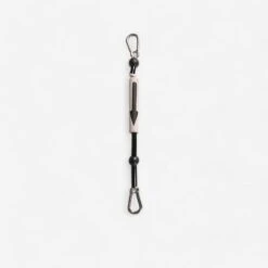 LEASH D'AILE De KITESURF COURT 40 Cm - Noir