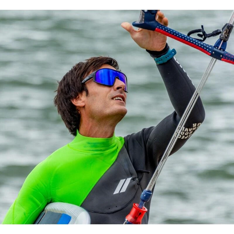 Lunette Soleil Flottantes Sport Nautiques OCEAN Killy Noire Et Bleu – Image 5