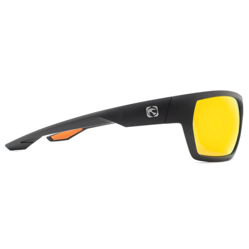 Lunettes De Soleil CIERZO Noir Mat, CX Polarisés ORANGE - Cat.3 - MUNDAKA – Image 2