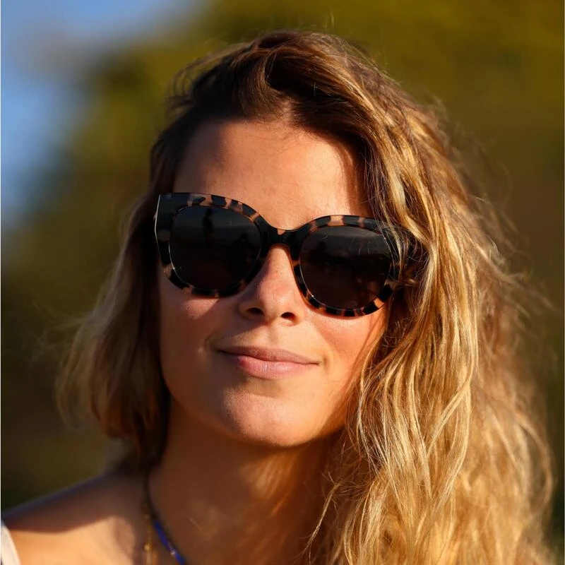 Lunettes De Soleil KOME Marron Laiteux, Polarisés GRIS - Cat.3 - MUNDAKA – Image 4