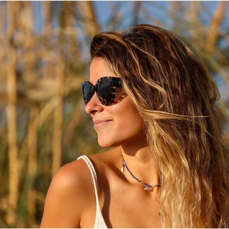 Lunettes De Soleil KOME Marron Laiteux, Polarisés GRIS - Cat.3 - MUNDAKA – Image 5