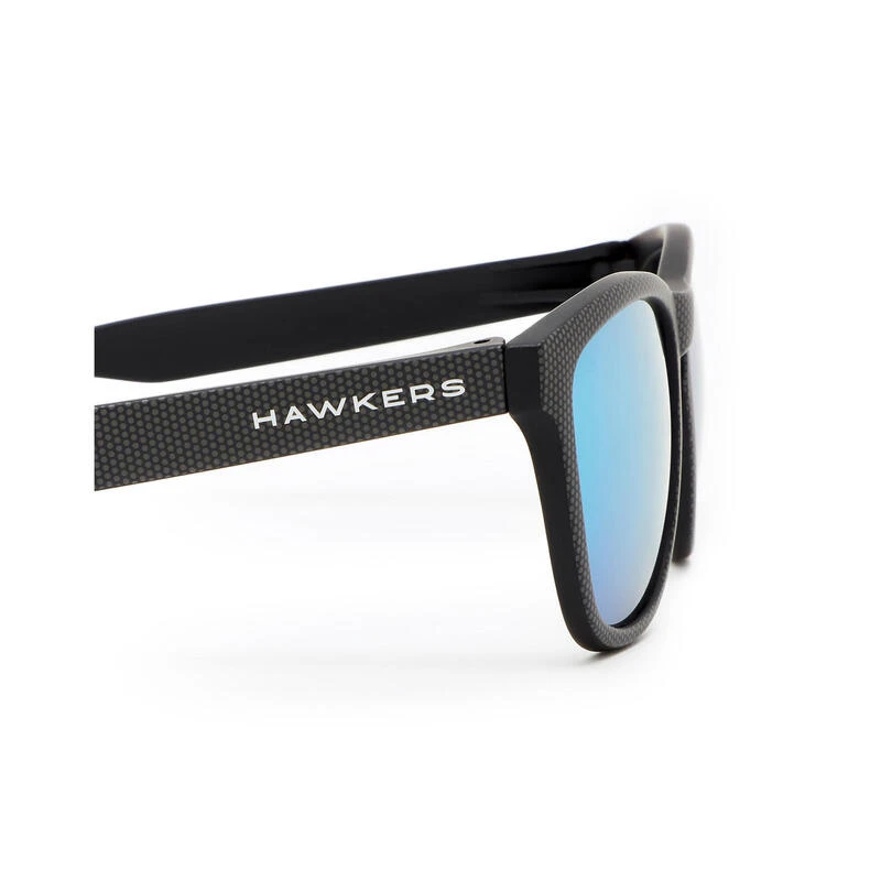 HAWKERS Lunettes De Soleil Pour Homme Et Femme POLARIZED ONE CARBON Blue Chrome – Image 5