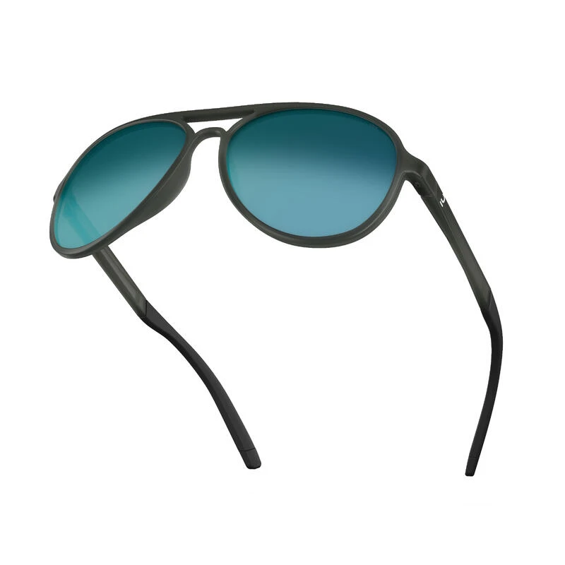 Quechua Lunettes De Soleil Randonnée - MH120A - Adulte - Catégorie 3 Bleues – Image 5