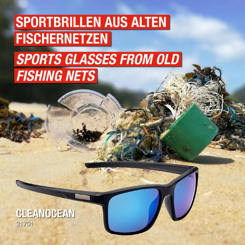 Lunettes De Sport Cleanocean 2 Gris Mat – Image 2