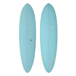Planche De Surf EGG Mid Length 2+1 Teal 7'2"