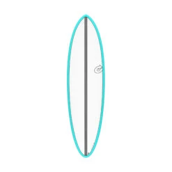 Planche De Surf Funboard Modfun TET Torq CS Miami Blue Rail/Carbon St 7'6