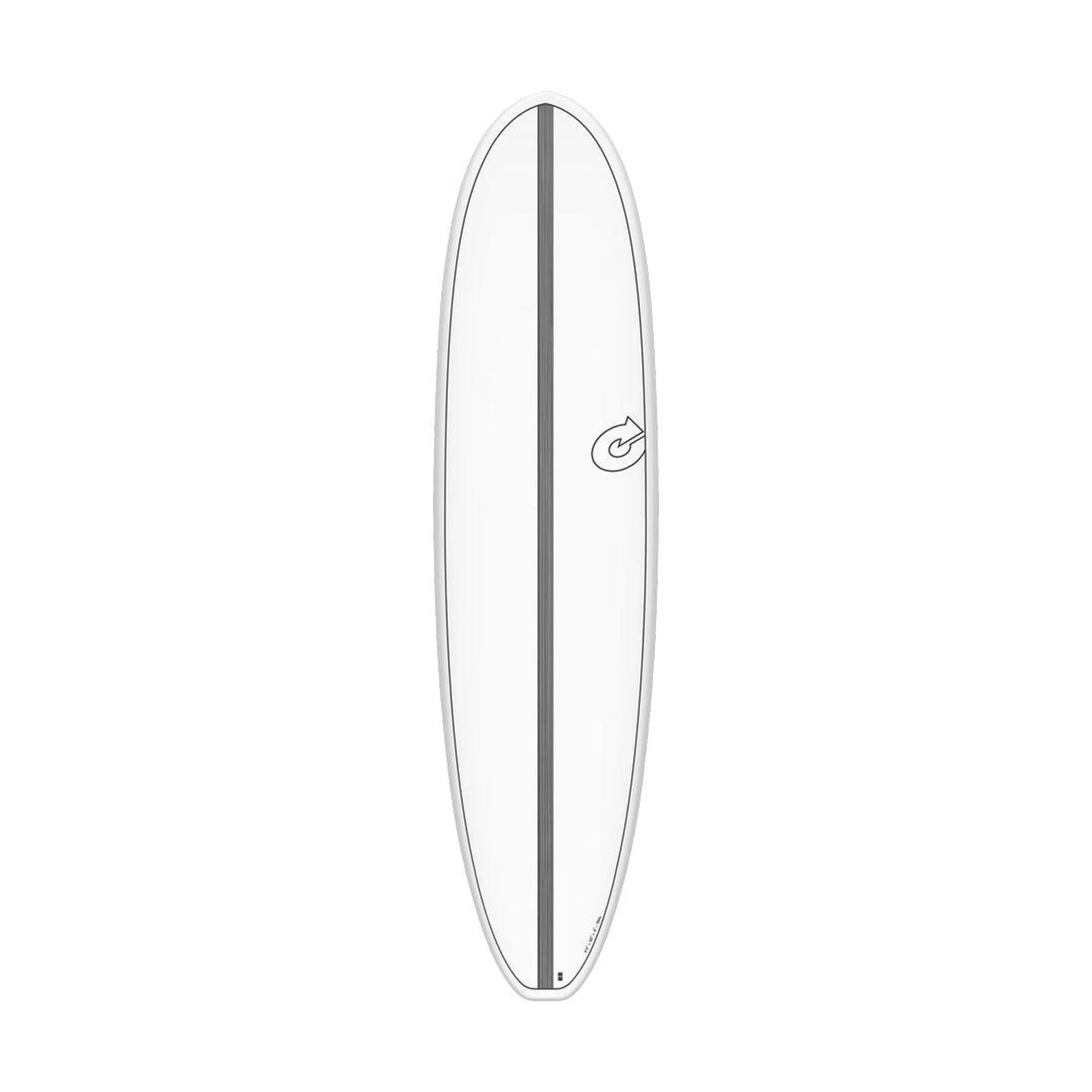 Planche De Surf Funboard Modfun TET Torq CS White/carbon Strip 8'2