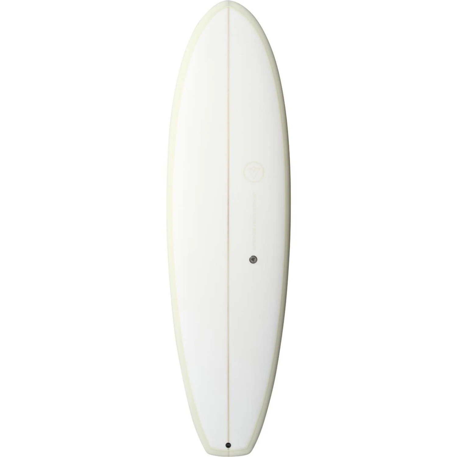 Planche De Surf QUOKKA Hybrid 5Fins White Deck Cream 6'6" – Image 2