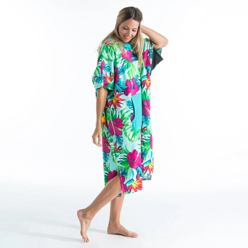 PONCHO SURF 500 ADULTE Print Bora – Image 6