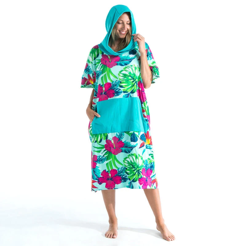 PONCHO SURF 500 ADULTE Print Bora – Image 7