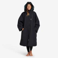 Poncho Surf Adulte - 950 Noir