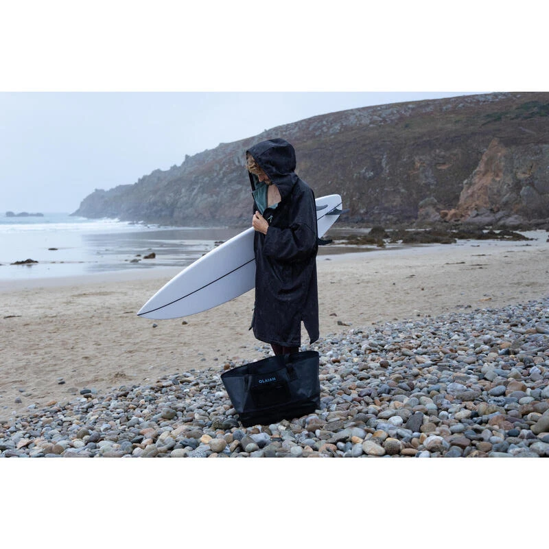 Poncho Surf Adulte - 950 Noir – Image 10