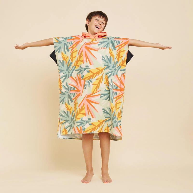 Poncho Surf Enfant 135 à 160 Cm - 550 Jungle – Image 2