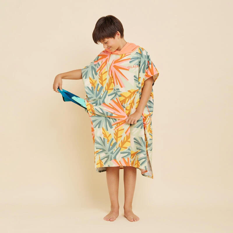 Poncho Surf Enfant 135 à 160 Cm - 550 Jungle – Image 5