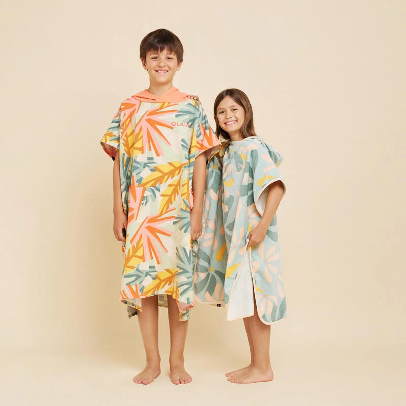 Poncho Surf Enfant 135 à 160 Cm - 550 Jungle – Image 10