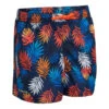 Short De Bain 100 Kid Bleu Rouge