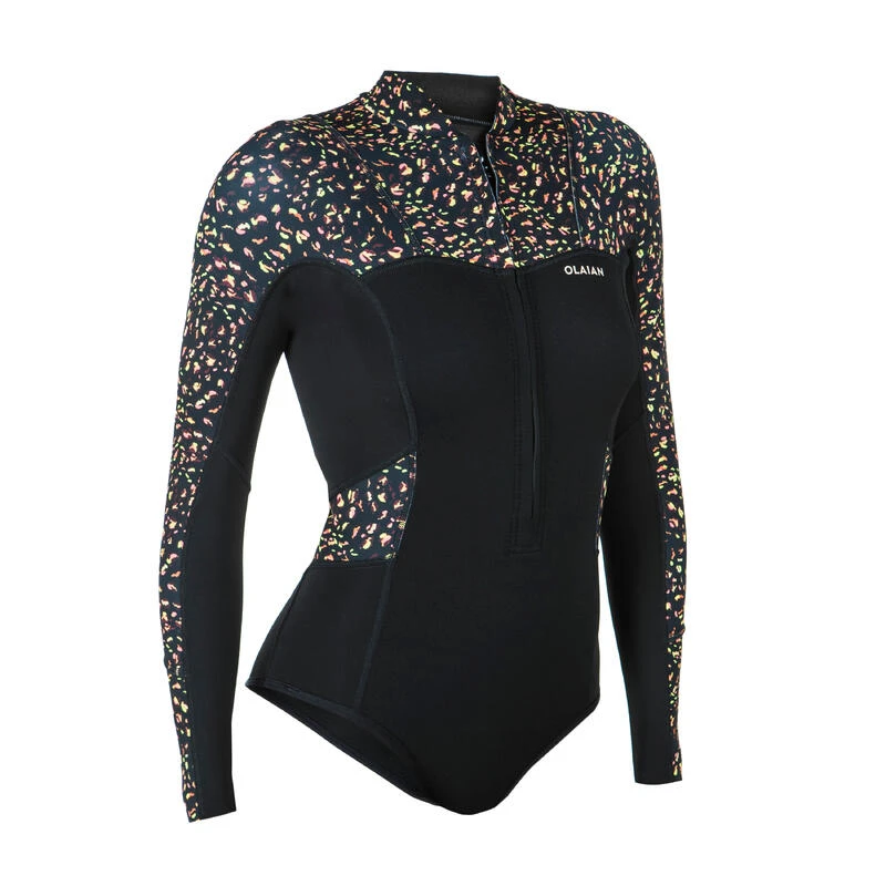 Shorty Culotte Manches Longues Front Zip LEO – Image 3