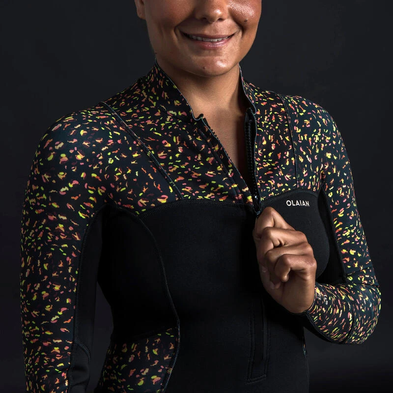 Shorty Culotte Manches Longues Front Zip LEO – Image 5