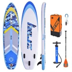 Zray SUP Gonflable Camo 10'8" Dropstitch 325x84x15 Cm (10'8x33"x6") - Option Kayak